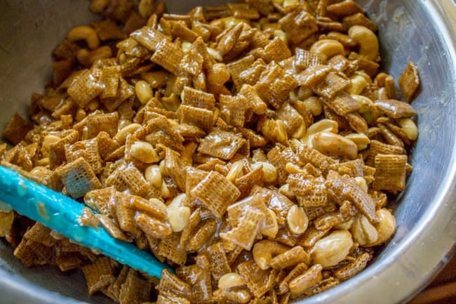 GOOEY HOLIDAY CHEX MIX - Butter with a Side of Bread