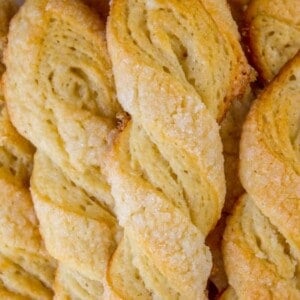 Swedish Sour Cream Twists (Layered Yeast Cookies) from The Food Charlatan