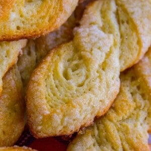 Swedish Sour Cream Twists (Layered Yeast Cookies) from The Food Charlatan