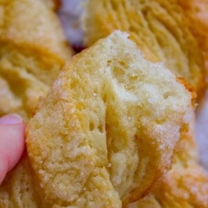 Swedish Sour Cream Twists (Layered Yeast Cookies) from The Food Charlatan