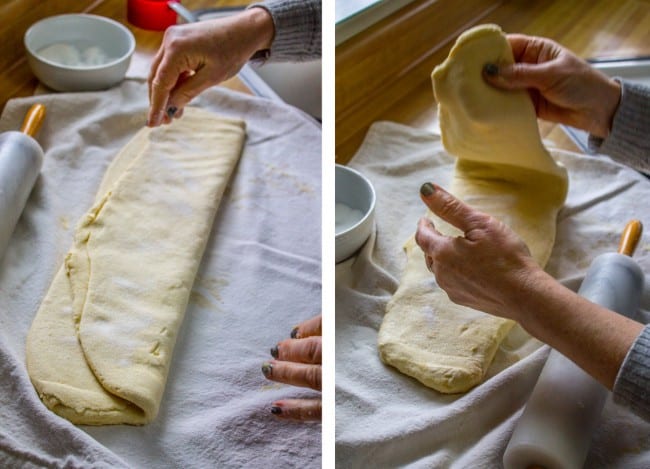 Swedish Sour Cream Twists (Layered Yeast Cookies) from The Food Charlatan