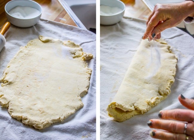 Swedish Sour Cream Twists (Layered Yeast Cookies) from The Food Charlatan