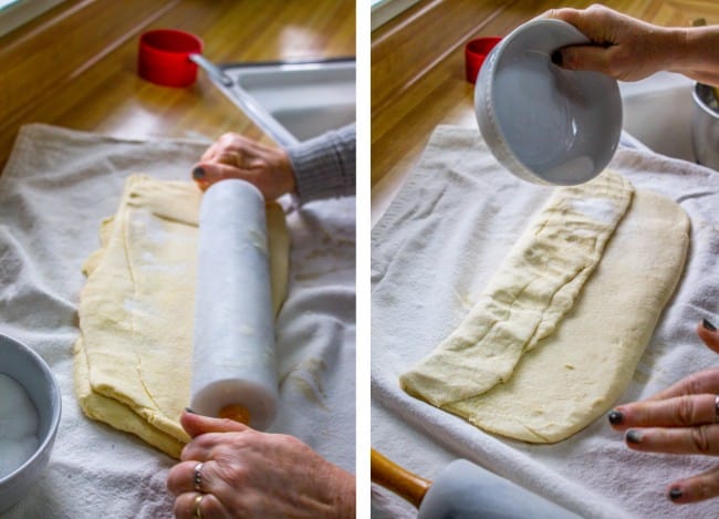 Swedish Sour Cream Twists (Layered Yeast Cookies) from The Food Charlatan