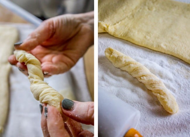 Swedish Sour Cream Twists (Layered Yeast Cookies) from The Food Charlatan