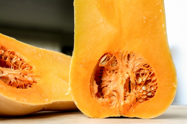 Butternut squash preparation