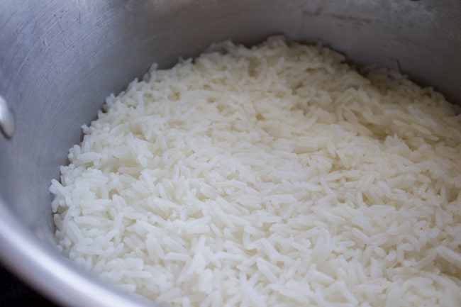 Coconut Jasmine Rice with Cilantro from The Food Charlatan