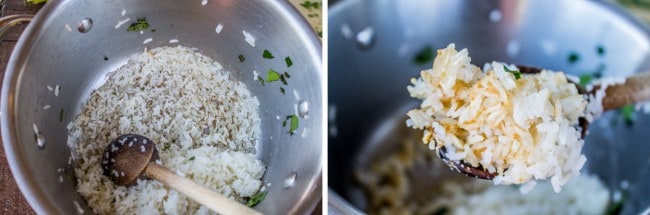 Coconut Jasmine Rice with Cilantro from The Food Charlatan