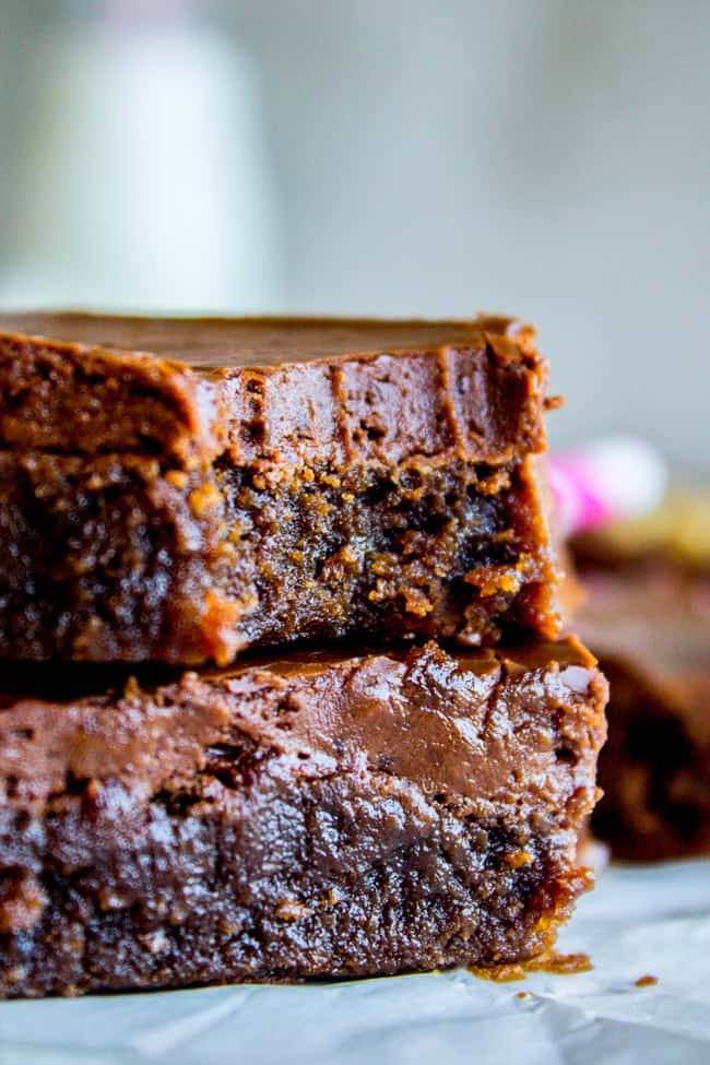 Nana's Famous Fudge Brownies - The Food Charlatan