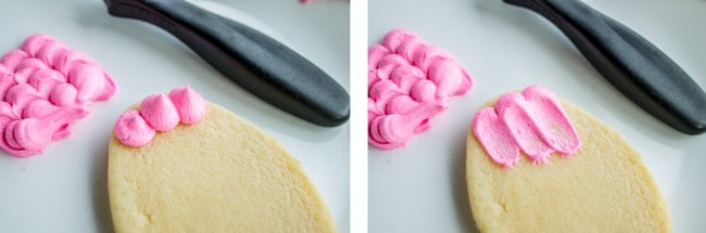 The BEST Buttercream Frosting for Sugar Cookies from The Food Charlatan