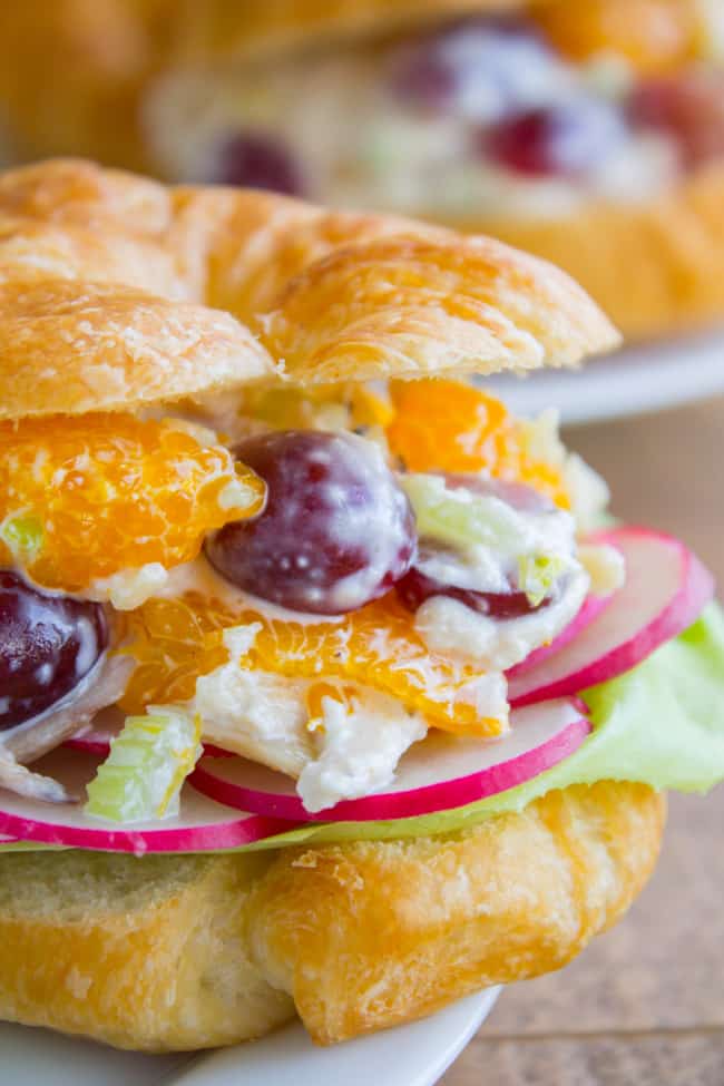 Mom's Chicken Salad with Mandarin Oranges from The Food Charlatan