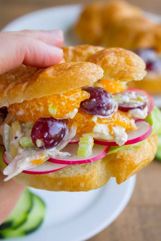 Chicken Salad with Mandarin Oranges from The Food Charlatan