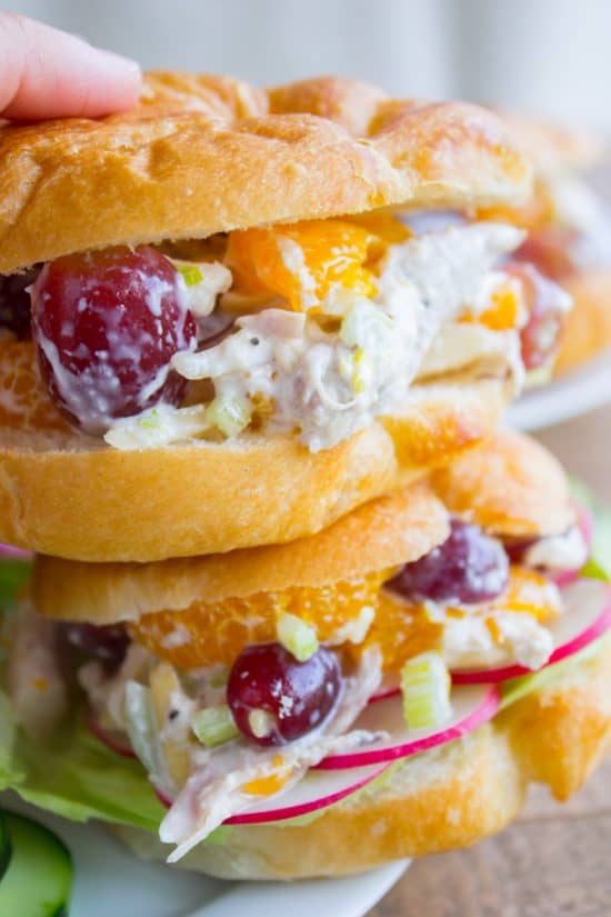 Chicken Salad with Mandarin Oranges from The Food Charlatan