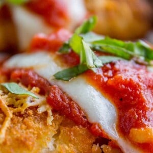 Crispy Fish Parmesan (just like Chicken Parmesan) from The Food Charlatan