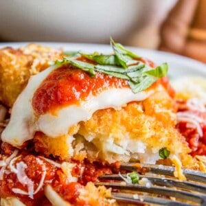 Crispy Fish Parmesan (just like Chicken Parmesan) from The Food Charlatan
