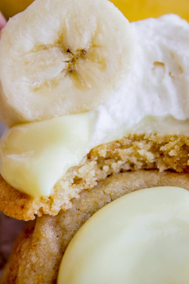 Banana Cream Pie Cookies from The Food Charlatan