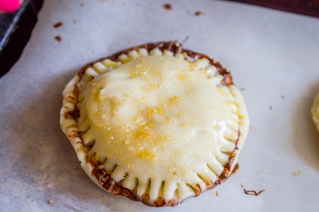 Chocolate Cherry Hand Pies from The Food Charlatan