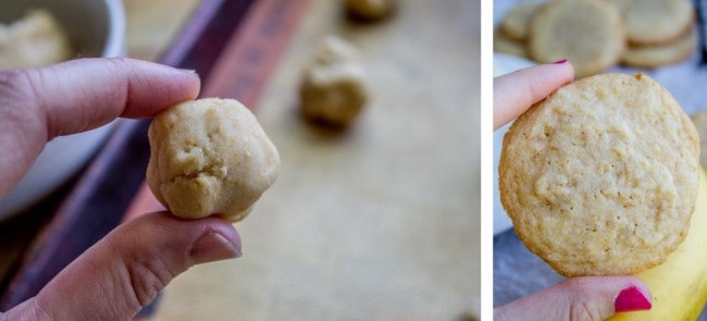 Banana Cream Pie Cookies from The Food Charlatan