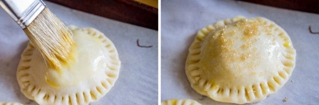 Chocolate Cherry Hand Pies from The Food Charlatan