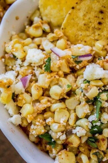 Mexican Street Corn Dip (Elote) from The Food Charlatan