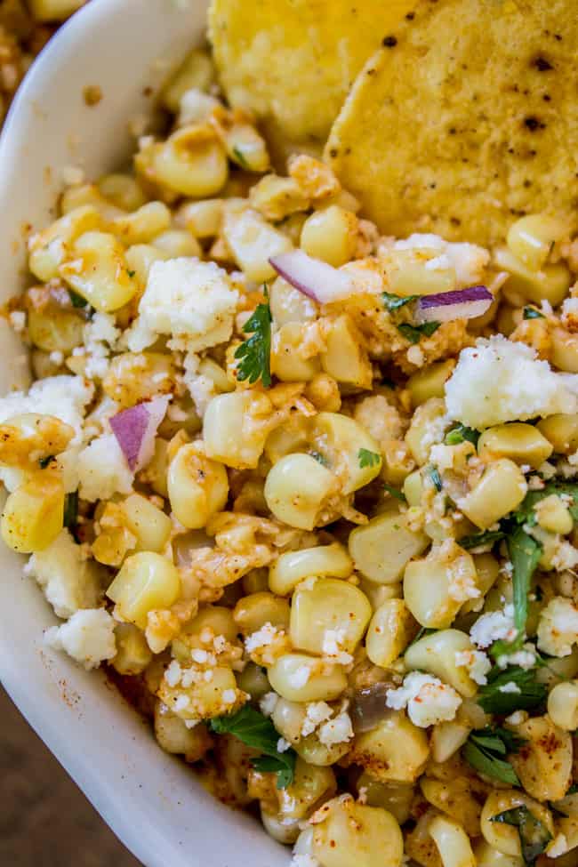 Mexican Street Corn Dip Elote The Food Charlatan