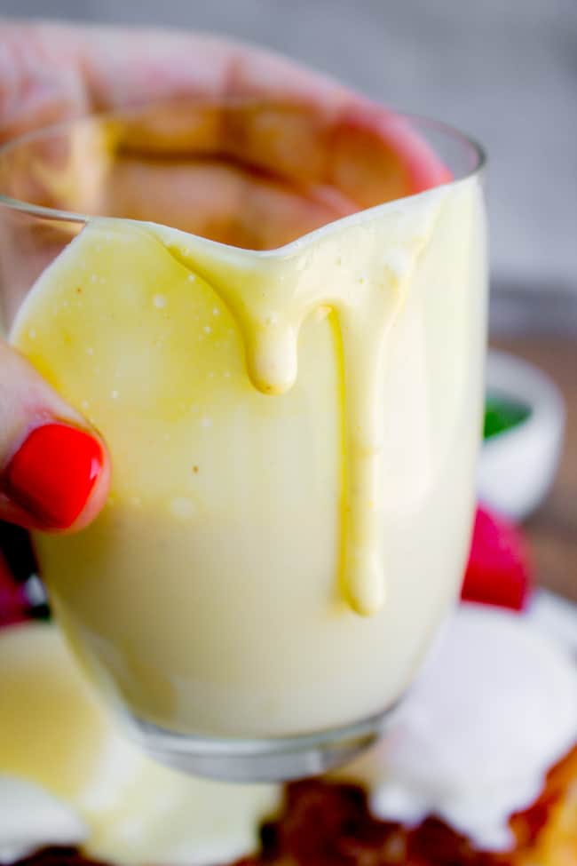 Blender Hollandaise Sauce (5 Minute Recipe) from The Food Charlatan