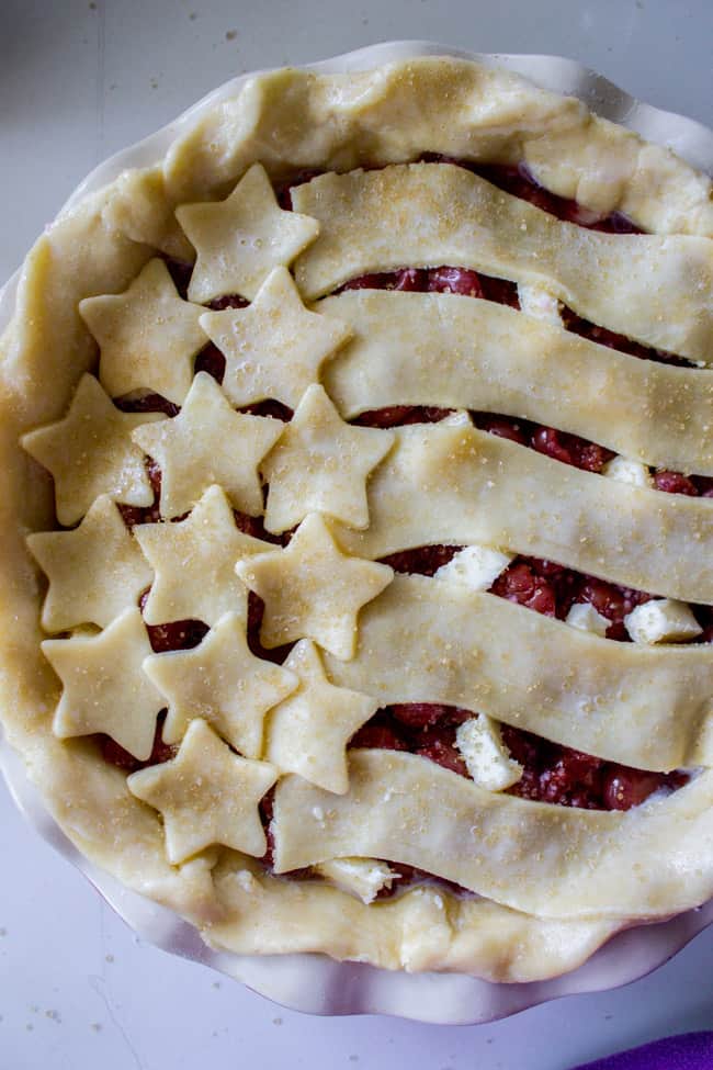 Cherry Pie for 4th of July! from The Food Charlatan