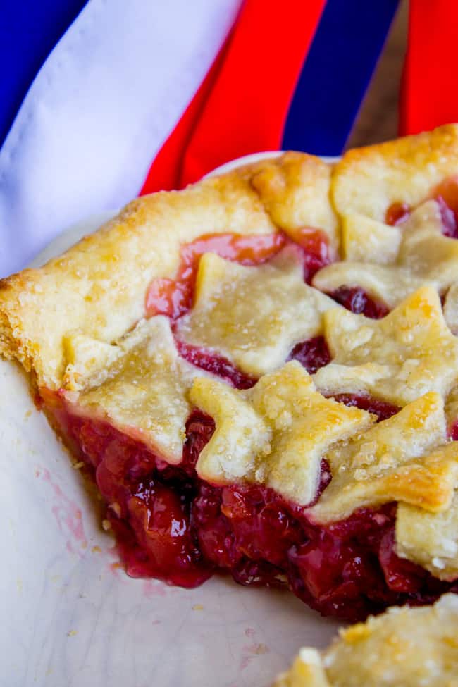 Cherry Pie for 4th of July! from The Food Charlatan