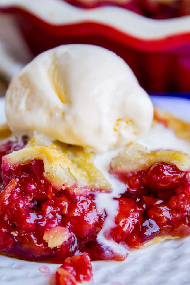 Cherry Pie for 4th of July! from The Food Charlatan