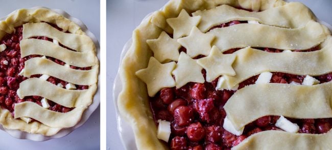 Cherry Pie for 4th of July! from The Food Charlatan