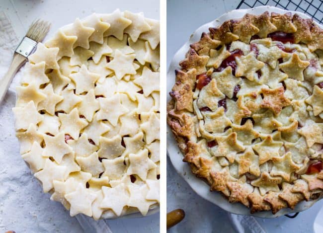 Cherry Pie for 4th of July! from The Food Charlatan