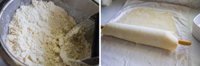 Mixing and rolling out dough