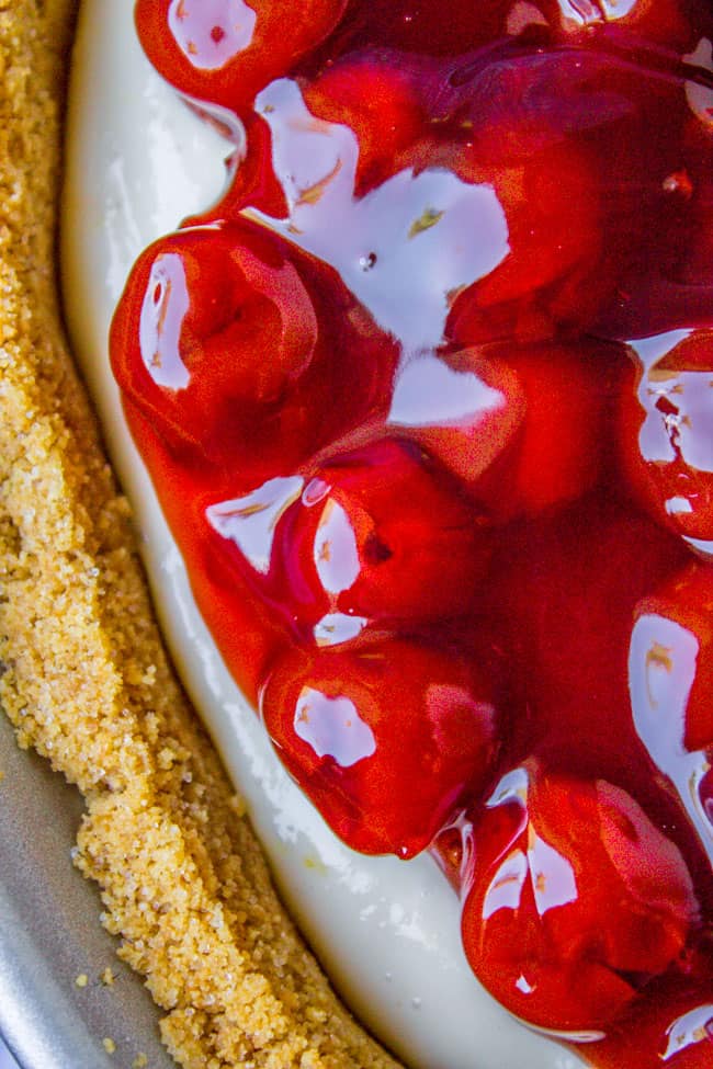 No Bake Cherry Cheesecake Recipe