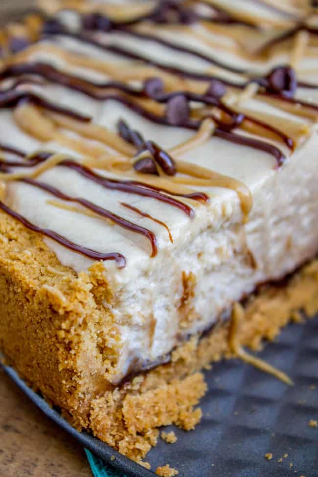 No Bake Frozen Peanut Butter Pie with Hot Fudge  The Food Charlatan