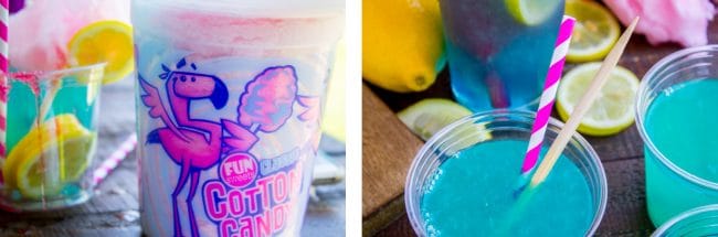 Blue Cotton Candy Lemonade (like at Disneyland!) from The Food Charlatan