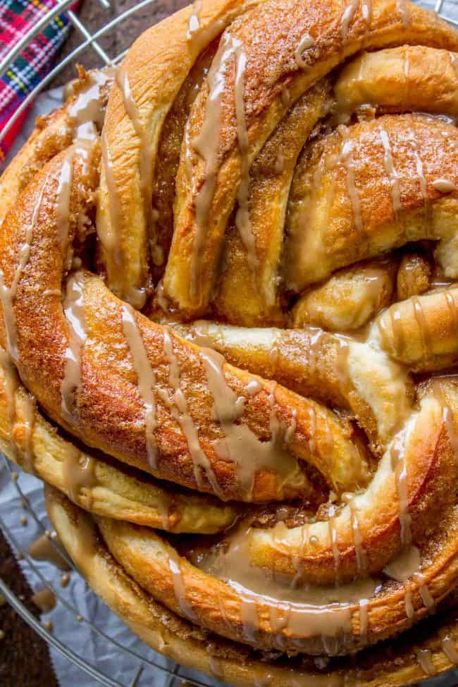 Maple Butter Twist Coffee Cake from The Food Charlatan