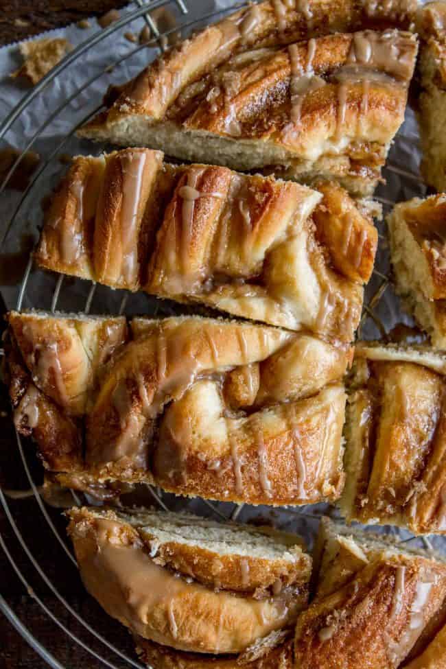 Maple Butter Twist Coffee Cake from The Food Charlatan