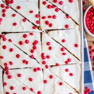 Paul's Pumpkin Bars with Cream Cheese Frosting