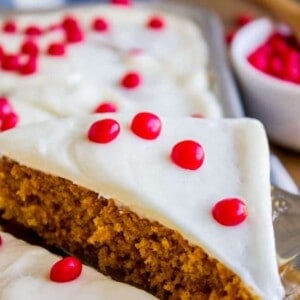 Paul's Pumpkin Bars with Cream Cheese Frosting
