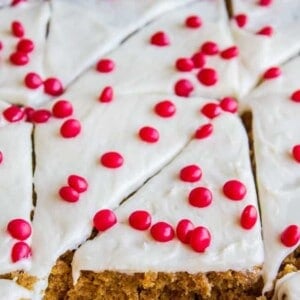 Paul's Pumpkin Bars with Cream Cheese Frosting