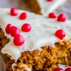 Paul's Pumpkin Bars with Cream Cheese Frosting