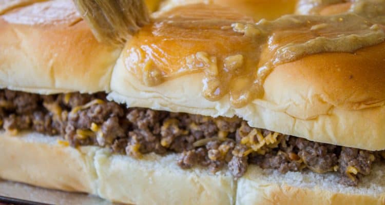 Easy Cheesy Cheeseburger Sliders from The Food Charlatan