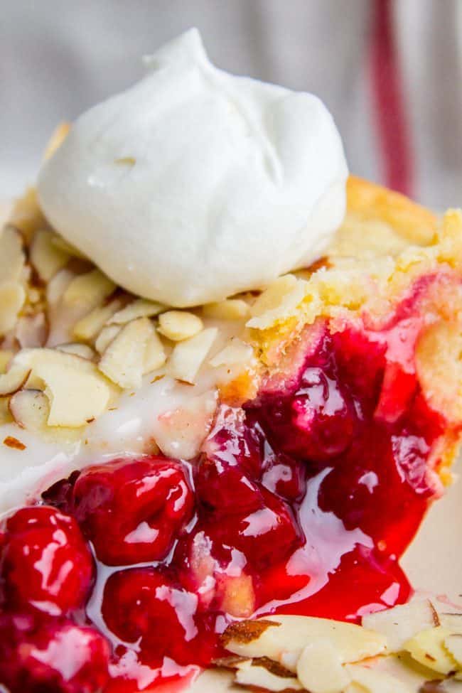 Cranberry cherry pie