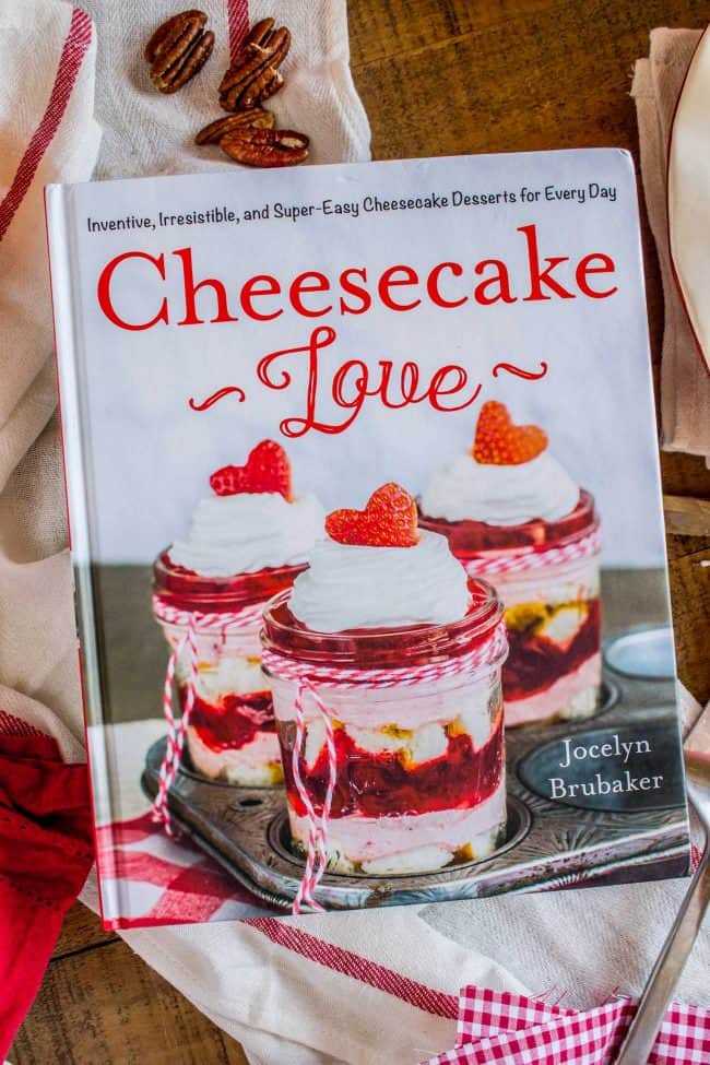 Cheesecake Love cookbook.