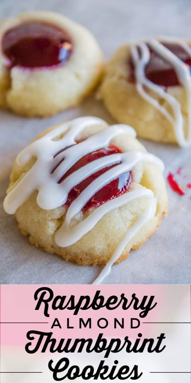 Raspberry Thumbprint Cookie Recipe The Food Charlatan