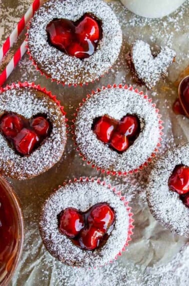 cherry cordial cupcakes