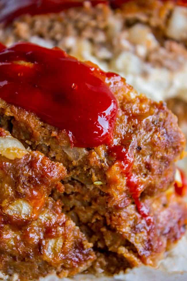 Stuffed Meatloaf with Cheese