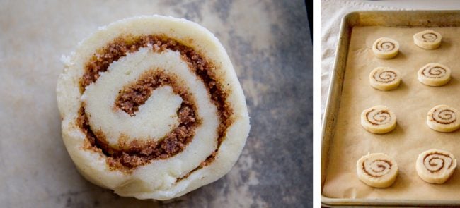 how to bake cinnamon roll sugar cookies