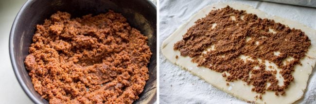 cinnamon sugar filling for cinnamon rolls