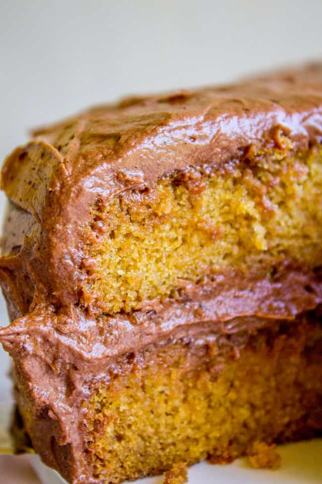 Brown Sugar Yellow Cake With Chocolate Frosting The Food Charlatan