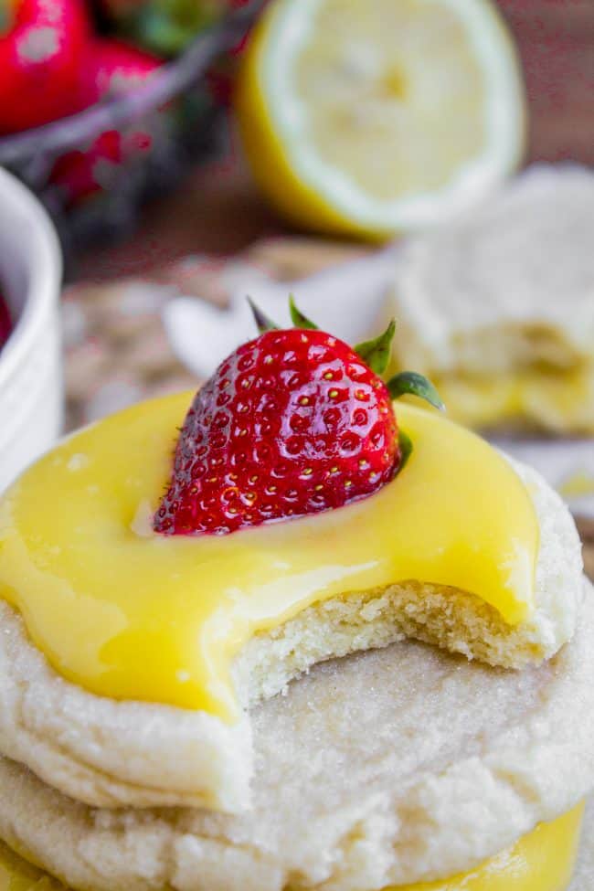 lemon curd cookies